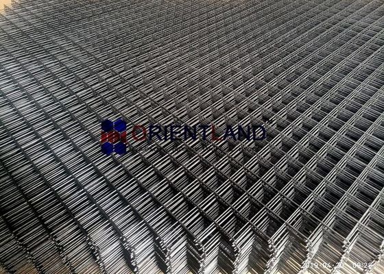 Weld Mesh Railing Grid Guard Welded Wire Mesh Railing , Interior Welded Steel Mesh 1